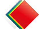 rappresentazione dei cartoni colorati in fogli