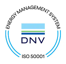 Simbolo certificazione ISO 50001 - Energy Management System di Cartiera Cama Cartiera Marchigiana