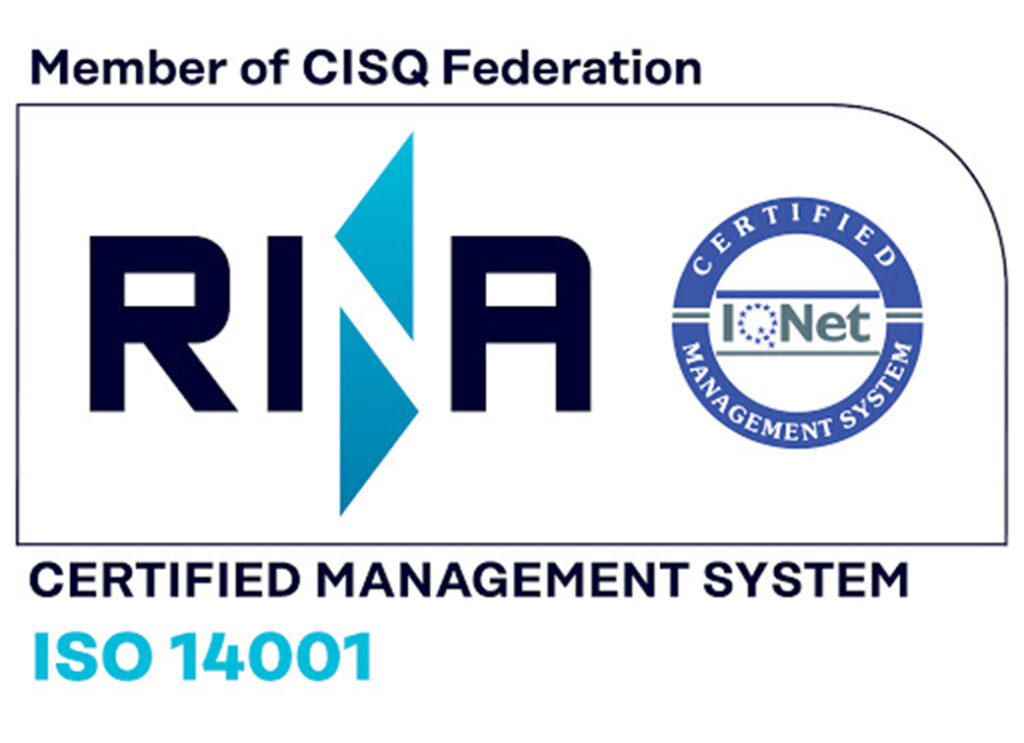Marchio della certificazione RINA - ISO 14001